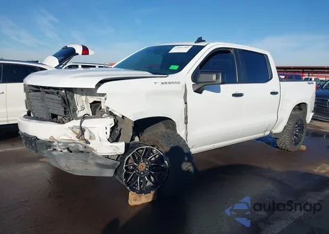 2022 Chevrolet Silverado 1500 Ltd 4Wd Short Bed Custom z USA, uszkodzony, nr VIN 3GCPYBEK0NG169970